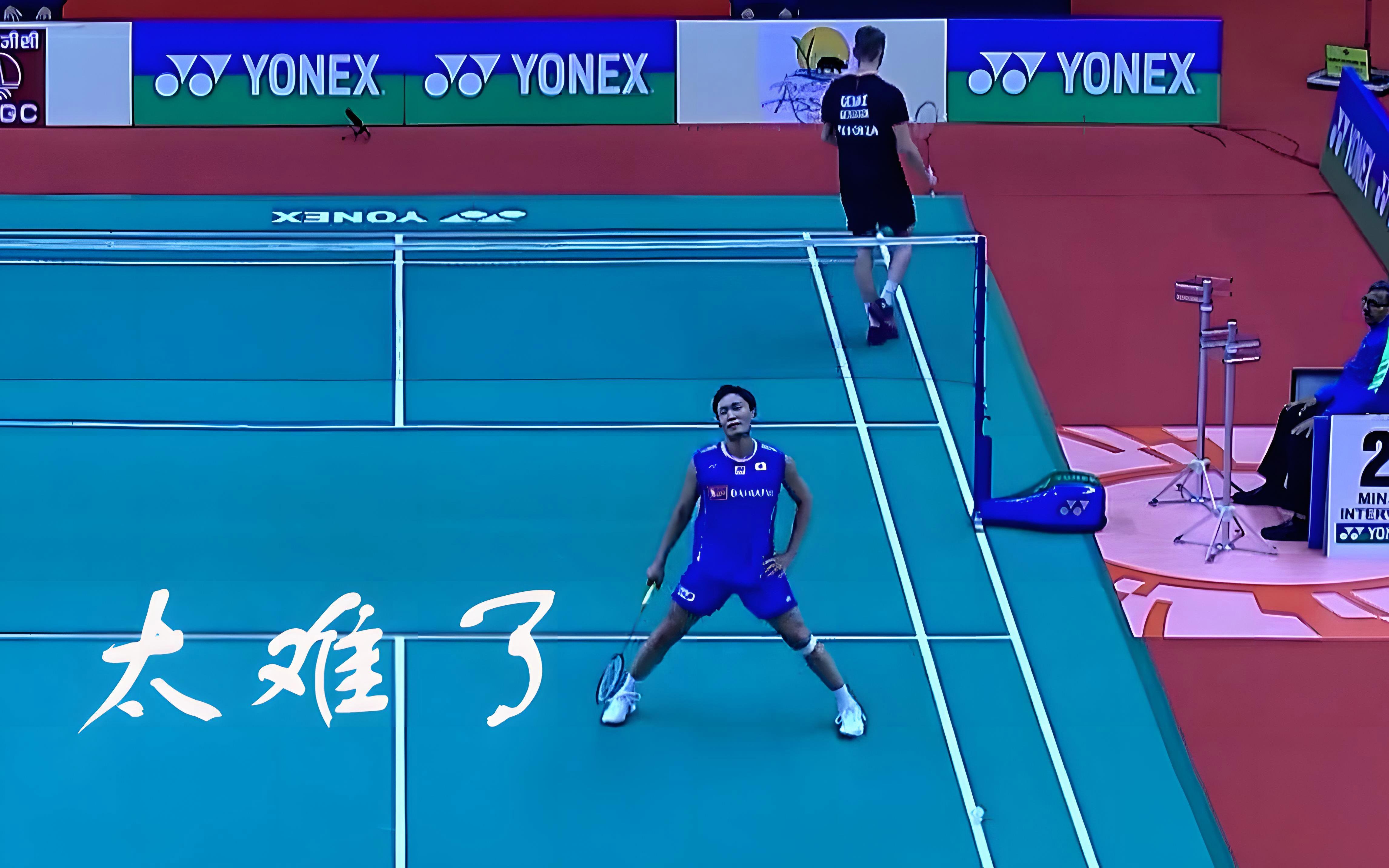 包含印度羽毛球队碾压韩国羽毛球队，桃田贤斗送出助攻的词条