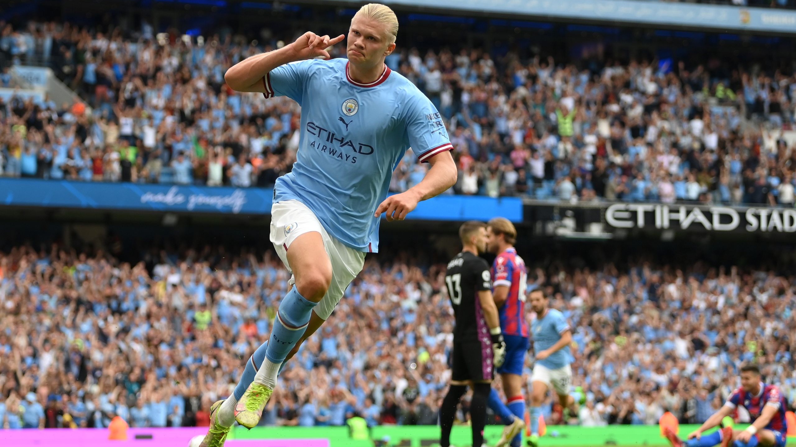 关于马德里竞技逆转瑞士，哈兰德统治全场的信息